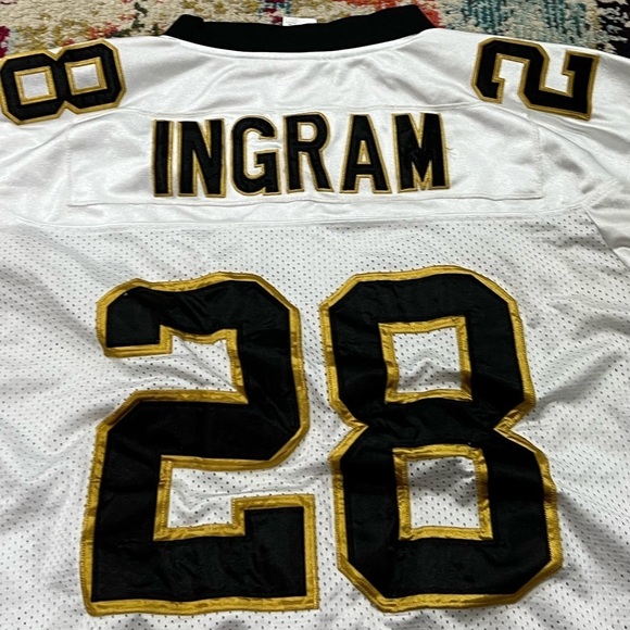 Mark Ingram New Orleans Saints Reebok NFL Football Stitched Jersey - Picture 4 of 11
